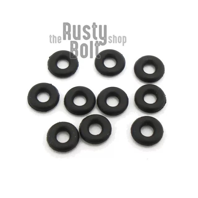 O-rings Nitrile Rubber - 5mm OD, 2mm ID, 1.5mm Thickness - Black, Seal, Gasket