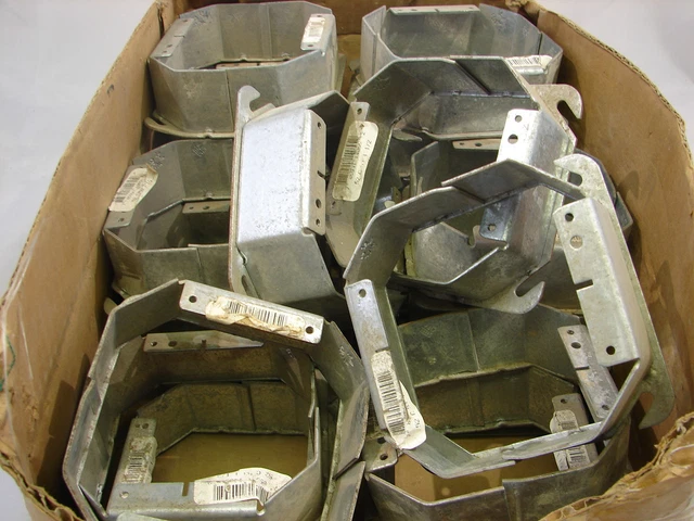Steel City 52 C 53 1-1/2" Two Device Steel Tile Wall Cover (Lot Of 22) ***Nnb***