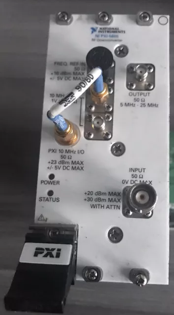 National Instruments PXI-5600 2.7GHz RF Signal Down Convertor Module