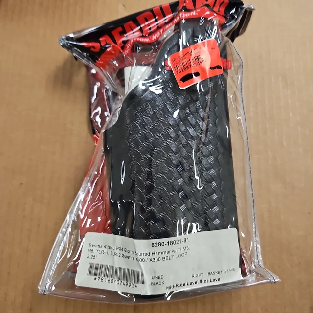 Safariland Duty Holster 6280 SLS Basketweave Right Hand for Beretta PX4 Storm M3