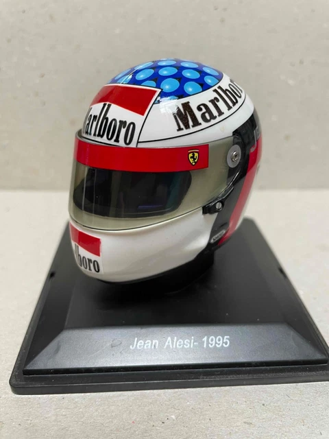 Calcas Casco Jean Alesi 1995 Marlboro Escala 1:5