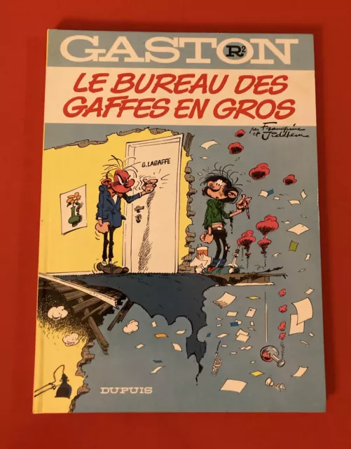 Gaston R2 Schreibtisch Entgleisungen IN Großes Dupuis Franquin Guter Zustand Bd