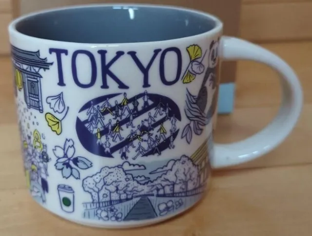 Starbucks Tumbler Coffee Starbucks BEEN THERE SERIES Mug TOKYO JAPAN 414ml JAPAN