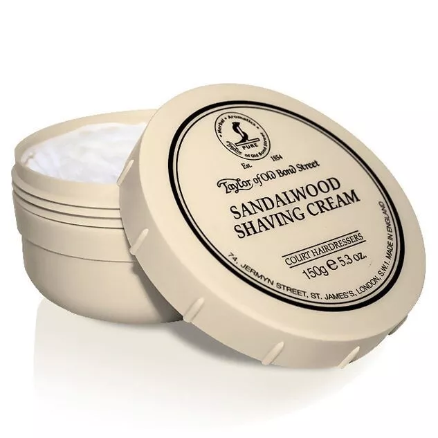 Taylor of Old Bond Street Sandalwood Shaving Cream 150g