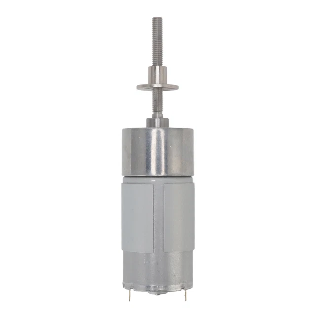 (200RPM)DC Motor Aluminum Alloy Shell 12V CW CCW Wear Resistant DC Geared For