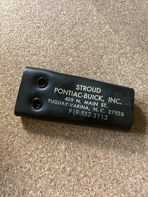 Vintage original Buick Leather Key Ring Fab Stroud Dealership Fuquay Varina NC Vintage original Buick Leather Key Ring Fab Stroud Dealership Fuquay Varina NC
