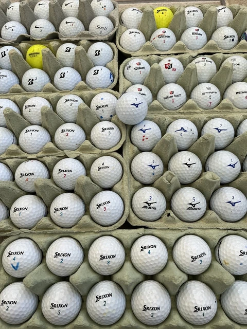 100 Premium Golf Balls- Srixon/Nike /Mizuno/wilson /Bridgestone . No Water Balls