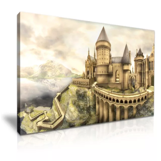 Affiche Harry Potter Château de Poudlard(Harry Potter Poster Hogwarts  Castle) 5 pièces Peinture sur Toile Impression sur Toile Toile Art – DNV  Store FR