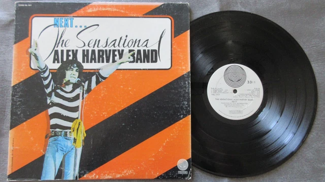SENSATIONAL ALEX HARVEY Band Next LP 1973 VG VG RARE TOURBILLON sensational-alex-harvey-band-next-lp-1973-vg-vg-rare-tourbillon