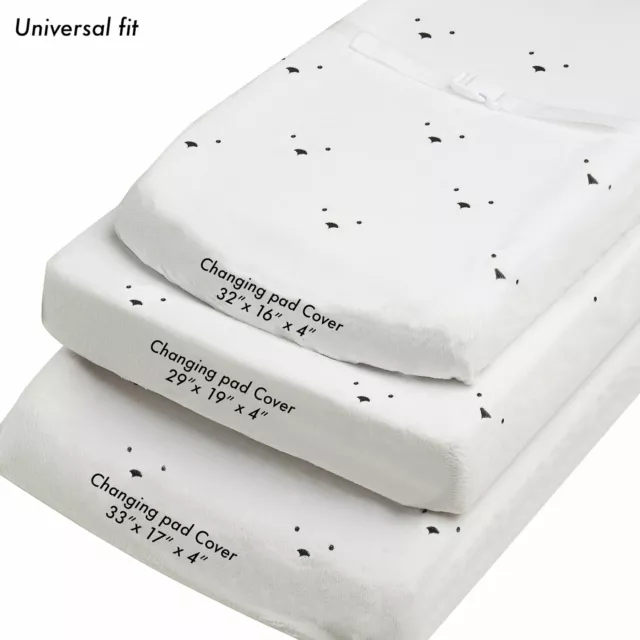 Changing Pad Cover Baby Changing Table Pad Covers Ultra Soft Breathable 2 Pack