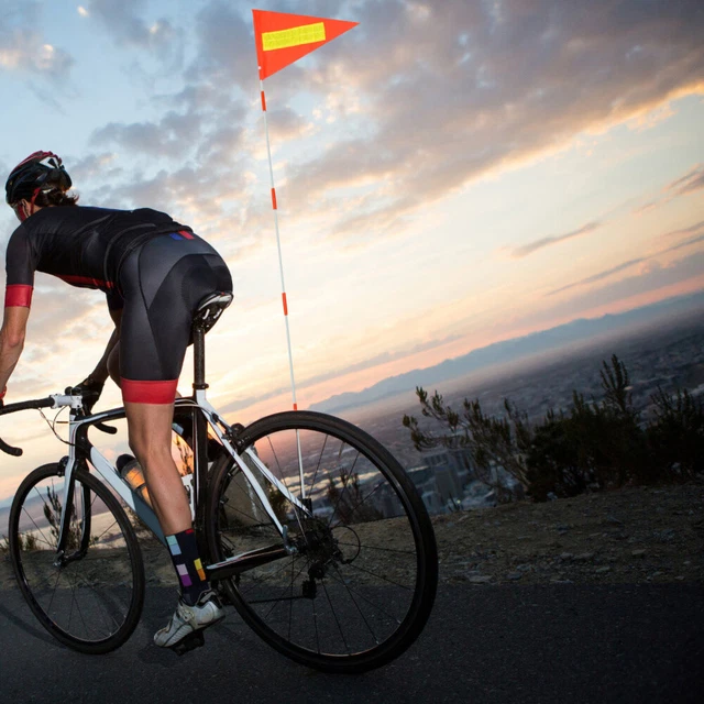 Drapeau De Vélo Avec Mât Drapeau De Vélos Vélo Enfant Solide