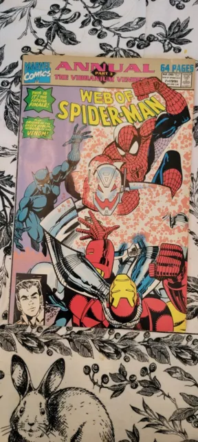 Web Of Spider-Man 1991 Annual #7 Fine