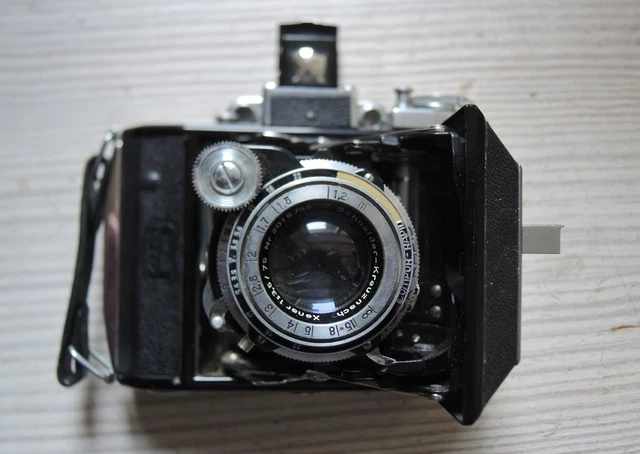 Appareil photo Zeiss Ikon, Contarex Electronic chromé, Planar 50mm f/2 #R56731 e