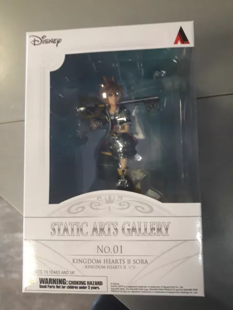 Kingdom Hearts Avatar Static Arts Vol.1 Pre-Painted PVC Figure: Sora