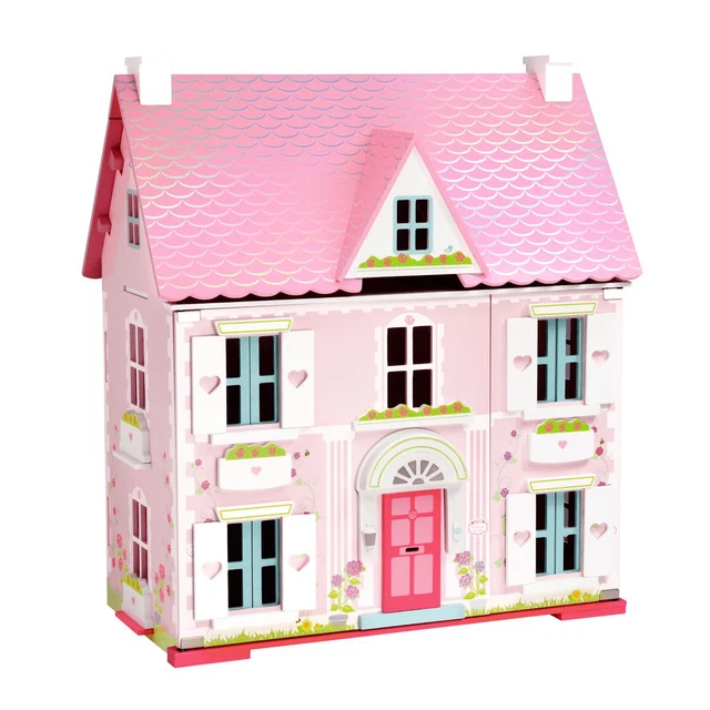 DOLLS HOUSE ELC Rosebud Deluxe with Furniture Early Learning Centre 95.00 PicClick UK