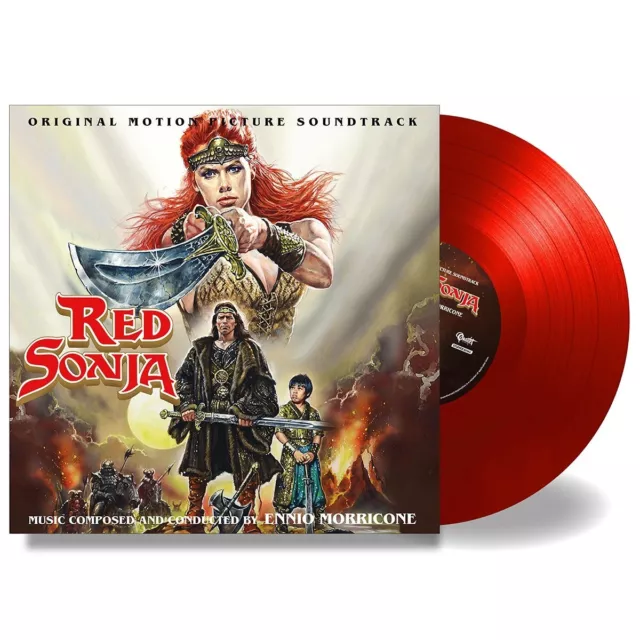 Red Sonja - Expanded Score - Red Vinyl - Limited 500 - Ennio Morricone