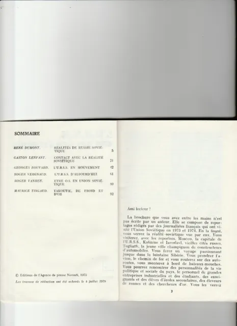 L'URSS vue par les Français René Dumont socialisme communisme léninisme 2