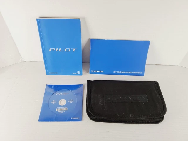 2017 Honda Pilot Owners Manual Set Oem With Case Free Shipping