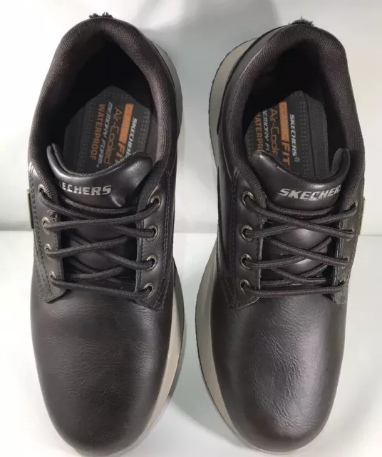 SKECHERS MEN S CLASSIC Fit Air Cooled Memory Foam Waterproof Shoes