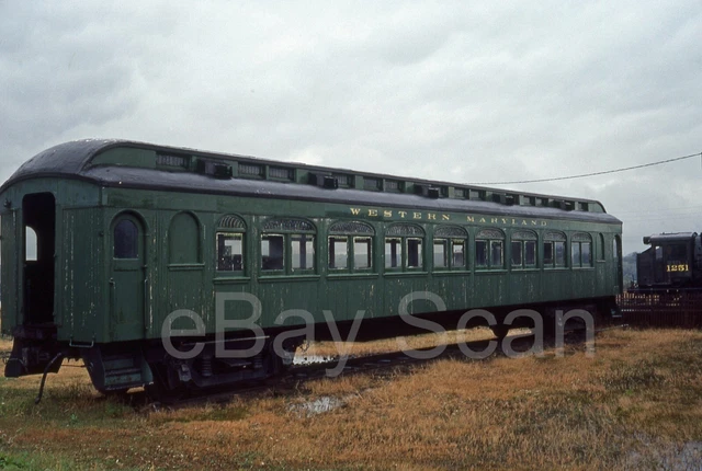 Western Maryland Passenger Coach - Original 35mm Color Slide