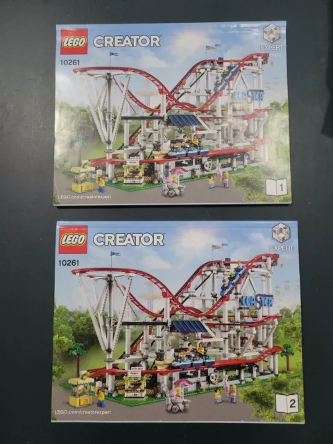 LEGO 10261 CREATOR Expert: Roller Coaster - 100% Complete w ...