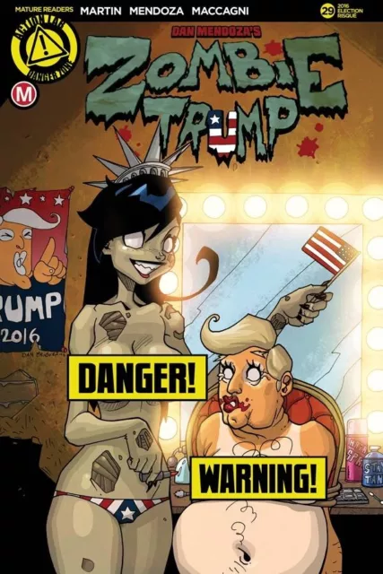 Zombie Tramp #29 Election Trump Risque Variant Comic Book 2016 Action Lab