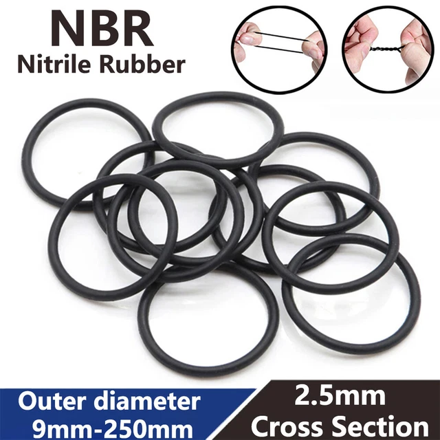 1000x Angelruten Stopper – Gummi-O-Ringe, 2 Mm Innendurchmesser, Schwarz 1000x Angelruten Stopper – Gummi-O-Ringe, 2 Mm Innendurchmesser, Schwarz