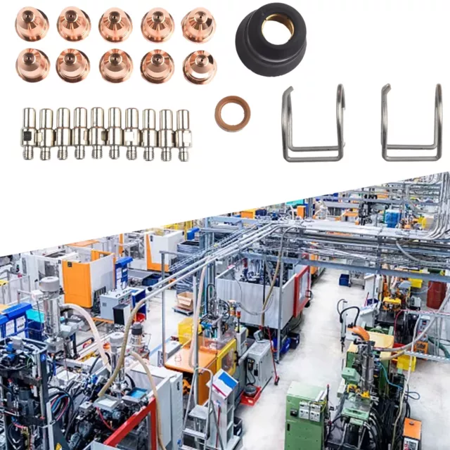 Durable Coupeurs de Plasma Ensemble 24 Pi��ce ��lectrode de Rechange Plasmad��se 2