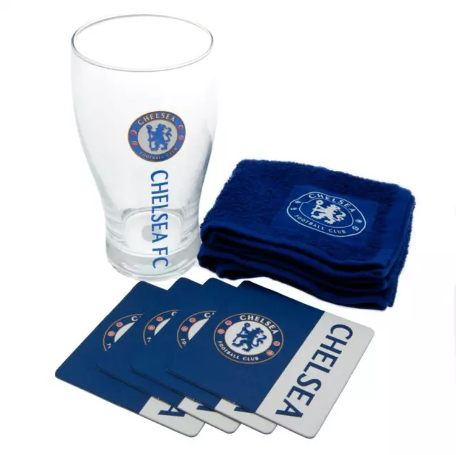 Chelsea FC Mini Bar Set Official Merchandise - Gift Present Birthday