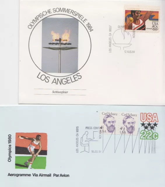 Lot 24 Belegen Olympia Los Angeles  Konvolut aus Nachlass, Sammlung, Briefmarken 2