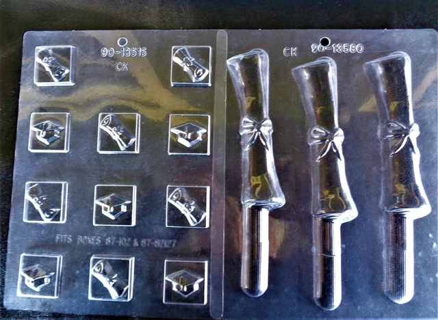 Holiday Candy Molds Chocolate Molds-- Mother's Day, Graduation, Father's Day