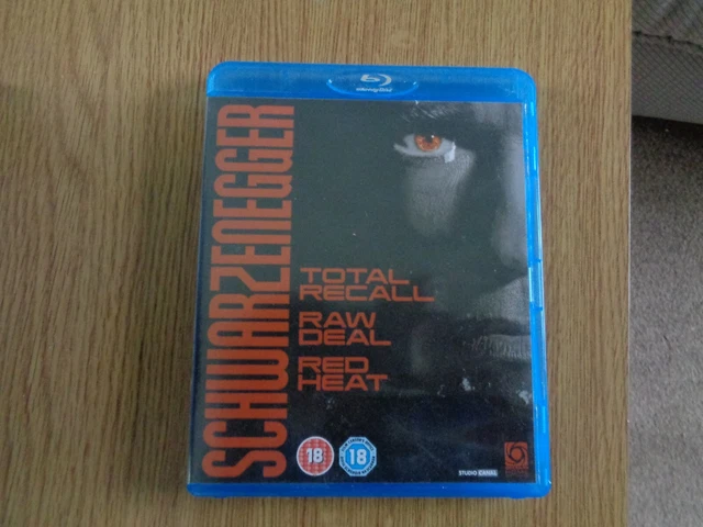 Schwarzenegger Collection (Total Recall/Raw Deal/Red Heat) Blu-Ray 3-Disc Set
