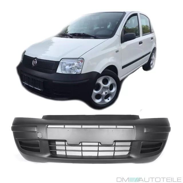 für Fiat Panda 169 Front Stoßstange vorne schwarz geriffelt rauh 2003-2012