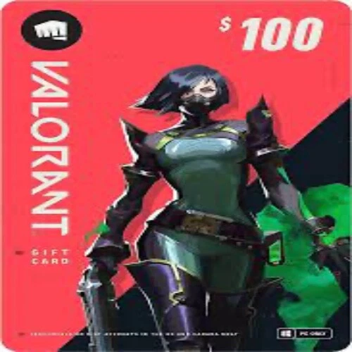 (100) VALORANT GIFT Card, Riot Games, Digital, Valorant Currency 90.
