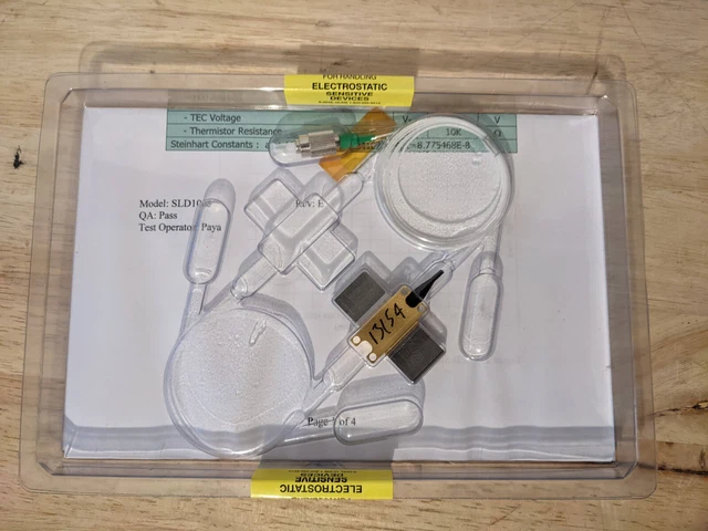 ThorLabs Superluminescent Diode sld1005 CW 200mW