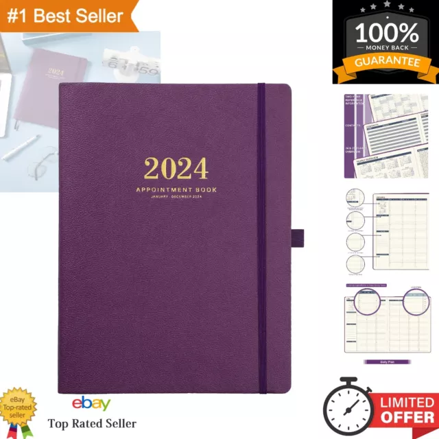2024 Appointment Book/2024 Planner - 2024 Weekly Appointment Book, January 20...