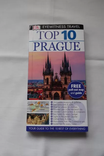 DK EYEWITNESS TOP 10 TRAVEL GUIDE-Prague by Theodore Schwinke (Paperback, 2015)
