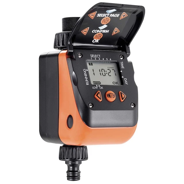 Programmatore Elettronico Acqua Irrigazione Giardino Claber 8413