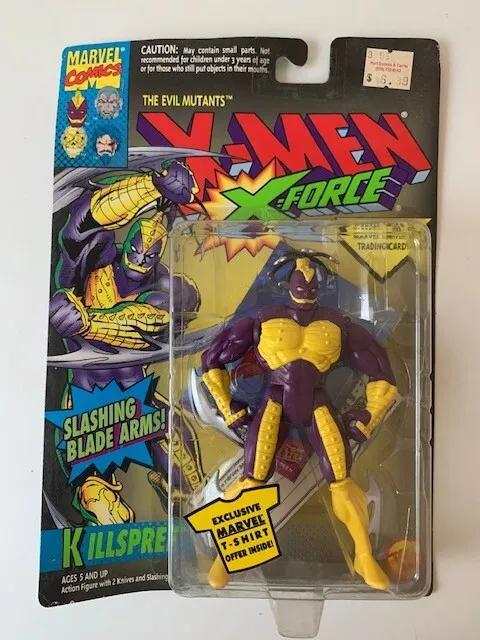 Marvel Comics The Evil Mutants X-Men KillSpree Action Figure Toy Biz 1994 Sealed