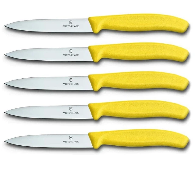 Victorinox Gemüsemesser 5er Set Swissclassic, Gelb, 6.7706.L118.5