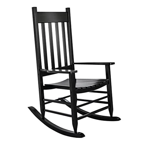 Wooden Rocking Chair Black