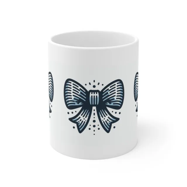 Bows Ceramic Mug 11oz