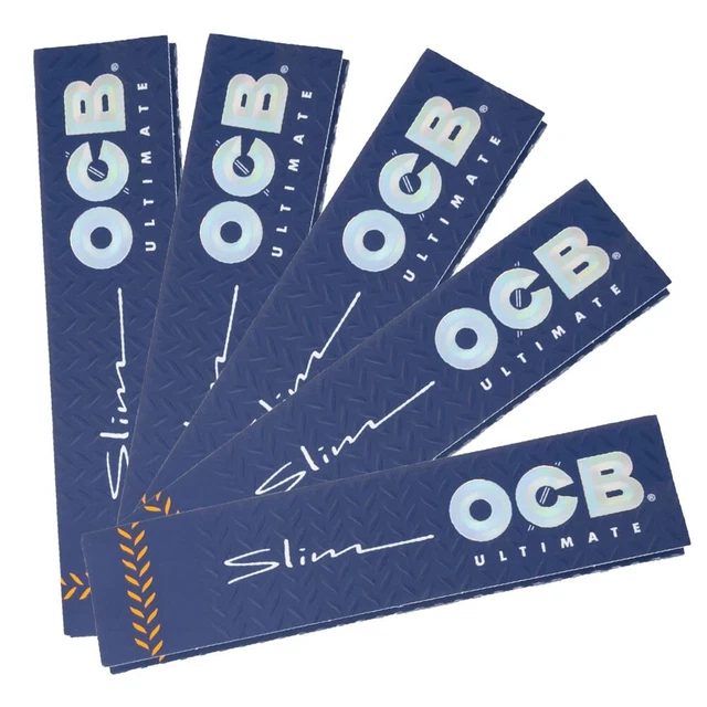 Papeles rodantes delgados OCB Ultimate King-Size - 5 piezas