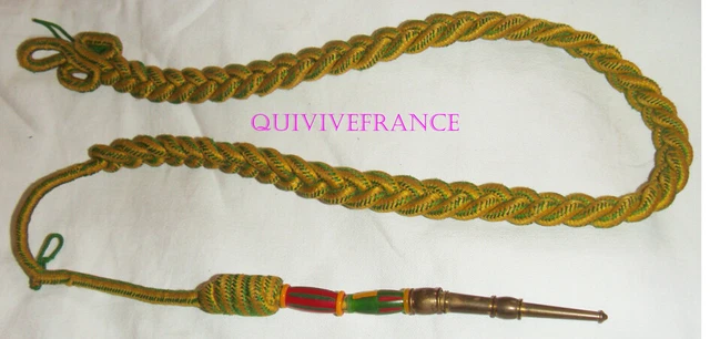 FG150 - Fourragère Medaglia Militaire + Olive MM CGWW1 CGWW2