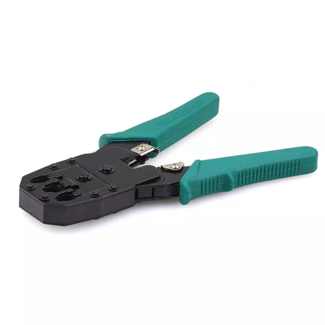 Computer Network RJ45 Cable Tester Stripper Cutter Crimping Lan Pliers Tool