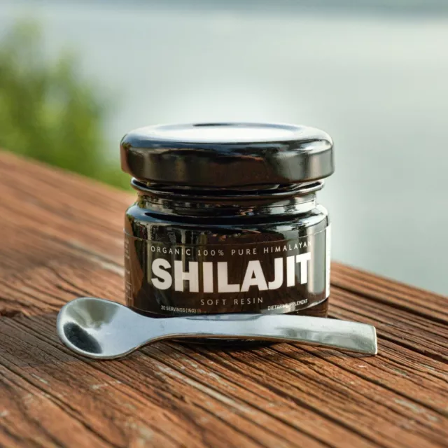 Pure 100% Himalayan Shilajit, Soft Resin, Organic, Extremely Potent, Fulvic Acid