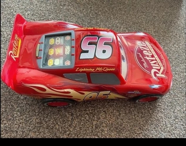 CARS 3 TECH Touch Lightning McQueen Disney Pixar Touch Screen Rare Red
