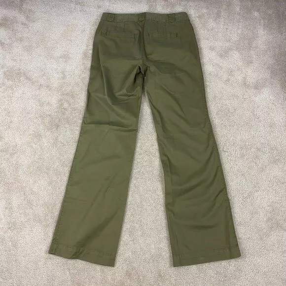 Ann Taylor Loft Factory Women's Army Green Pants Size 0 3