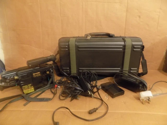Caméra Vidéo Sharp VL-C73S - Vintage, état Très Bien, Fonctionnelle