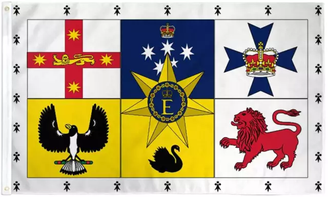 "AUSTRALIA ROYAL" flag 3x5 ft poly banner AUS Australian